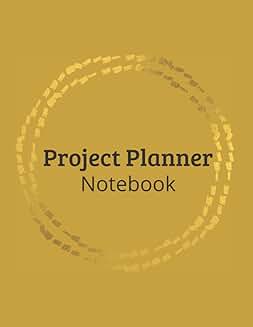 Project Planner Notebook for Tasks and Organization