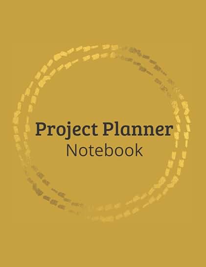 Project Planner Notebook for Tasks and Organization