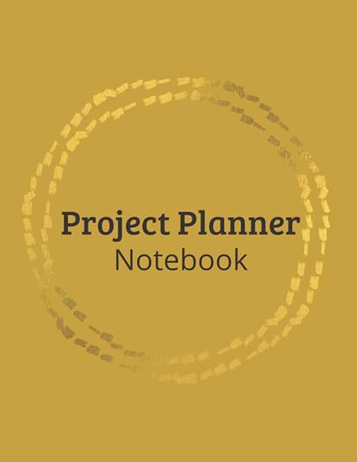 Project Planner Notebook for Tasks and Organization