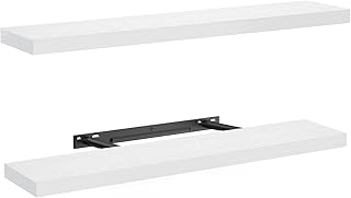 Large 32-inch Wall Shelves for Home Decor and Storage