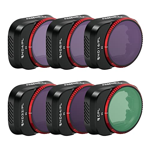 Bright Day ND/PL, CPL Filters 6-Pack for Mini 3 Pro