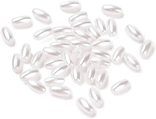 5000pcs 4mm White Faux Pearl Beads for Jewelry and Crafts