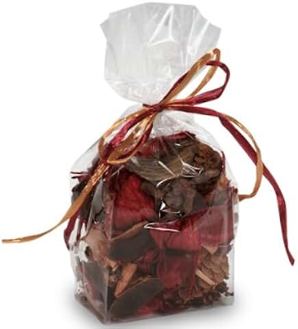 Pack of 1000 clear gusset style cello bags