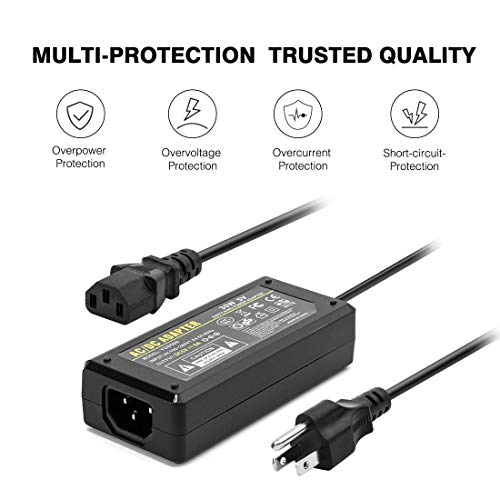 AC100-240V to DC5V6A Max30W Suit 5A 4A 3A 2A 1A Device Transformer Power Adapter Converter with 5.5x2.1mm DC Output Jack for WS2812B WS2811 WS2813 SK6812 etc LED Strip/String/LED Matrix