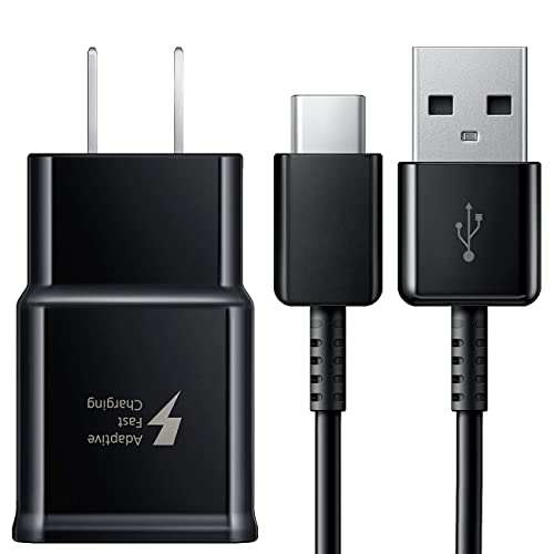 Samsung Galaxy Fast Charger with USB C Cable, Black