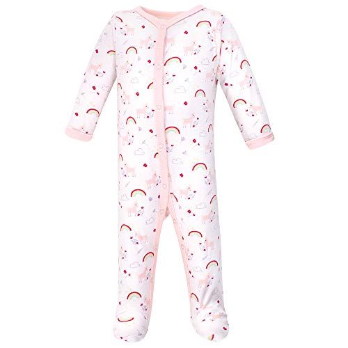 Uni  Baby Cotton Sleep and Play, Unicorn, 3-6 Months