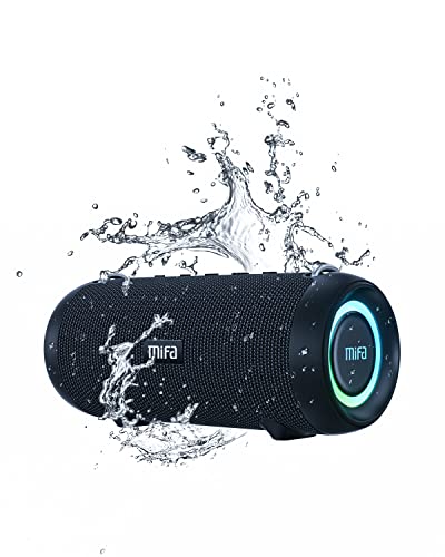 Bluetooth Speaker, A90 Portable Bluetooth Speaker Waterproof IPX7, 60W Deep Bass, 24H Playtime, Wireless Stereo Pairing, Built-in Mic, Support Micro SD, USB, AUX-in, USB-C Charing