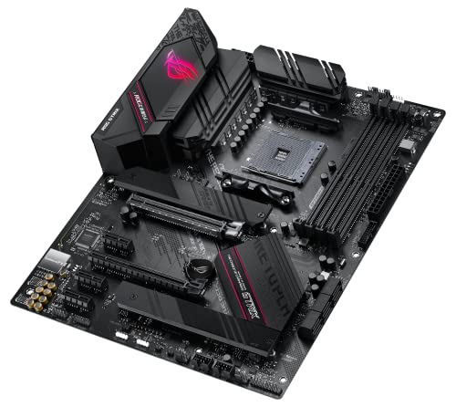 ROG Strix B550-F Gaming WiFi II AMD AM4 (3rd Gen Ryzen) ATX Gaming Motherboard (PCIe 4.0,WiFi 6E, 2.5Gb LAN, BIOS Flashback, HDMI 2.1, Addressable Gen 2 RGB Header and Aura Sync)