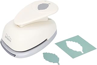 2-Inch Birch Leaf Shape Craft Punch for Paper and Scrapbooking