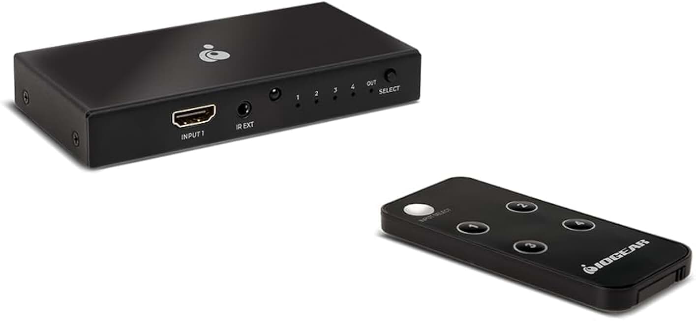 4-Port 8K HDMI Switch for 4 Devices