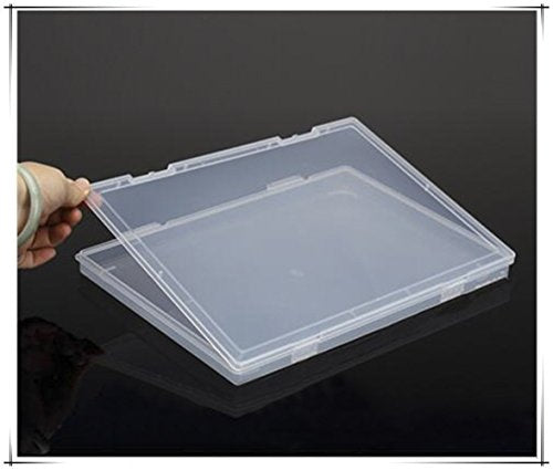 Portable A4 Plastic File Box Set, 2 Pieces