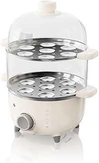 Stainless Steel Egg Cooker with Timer