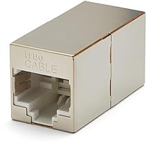 Shielded Cat6 Inline Coupler, 12 Pack