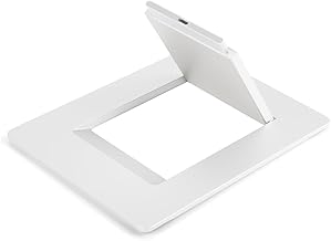Base stand for 14-inch portable monitor in silver