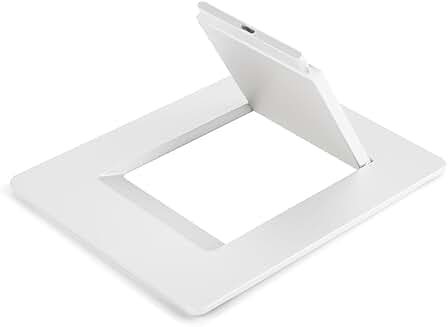 Base stand for 14-inch portable monitor in silver