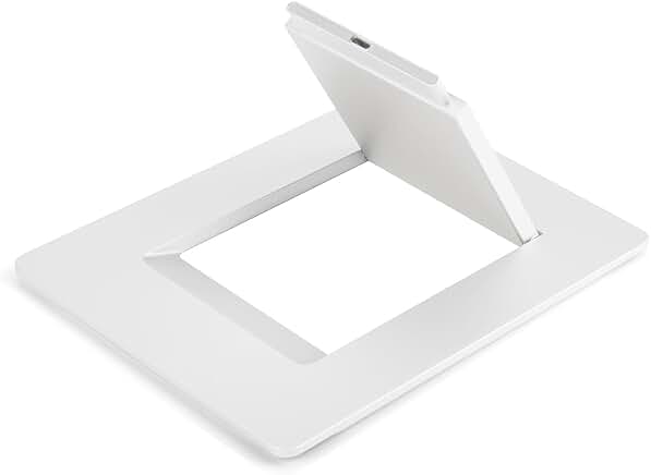 Base stand for 14-inch portable monitor in silver