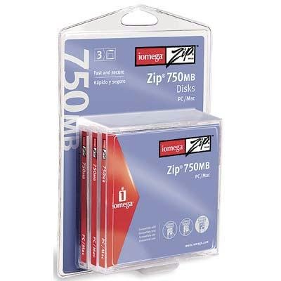 750MB Zip Cartridge (3-Pack)