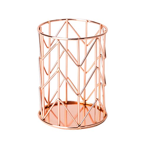Rose Gold Wire Pencil Cup