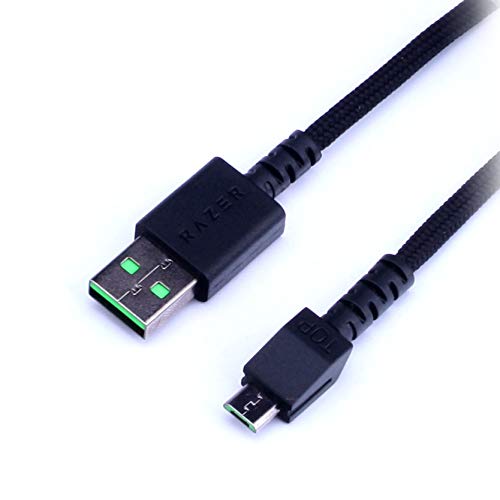 USB Charging Cable for Razer Naga Pro 20000 DPI & DeathAdder V2 pro & Razer Basilisk & Razer Viper Ultimate Hyperspeed Lightest Cyberpunk 2077 Mouse