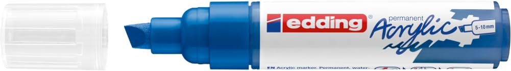 5000 Acrylic Marker Broad Blue 1 Waterproof Paint Pen