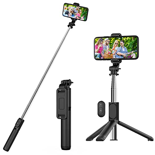 Selfie Stick with Wireless Remote and Tripod for Smartphones