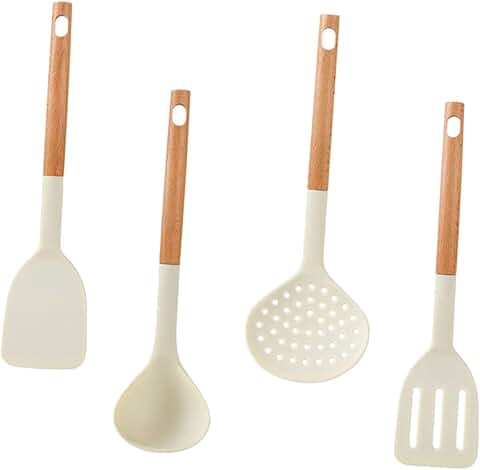 Silicone Kitchen Utensils Set, 5 Pieces