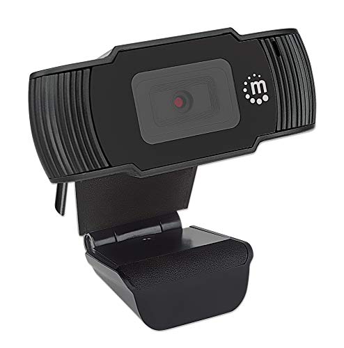 1080p HD USB Webcam with Microphone - Use Web Camera on Computer, Laptop, PC - for Streaming, Video Calling, Recording, Conferencing - 3 Year Warranty - 461696