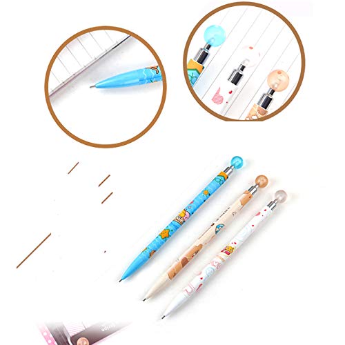 Set of 6 Cute Sushi Food Mechanical Pencils 0.5mm