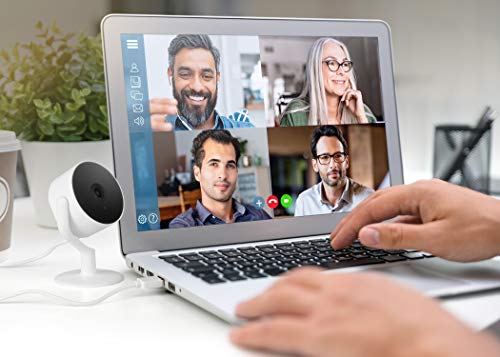 Portable Full HD 1080p USB Webcam with Autofocus, Mic Support Required (AWC02F)