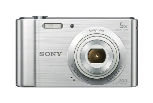 (DSCW800) 20.1 MP Digital Camera (Silver)