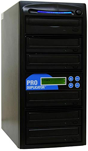 1 to 5 24X Burner CD DVD Duplicator - Standalone Copier Duplication Tower