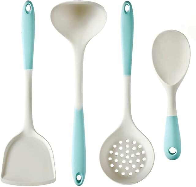 Silicone Slotted Spatula for Cooking and Baking