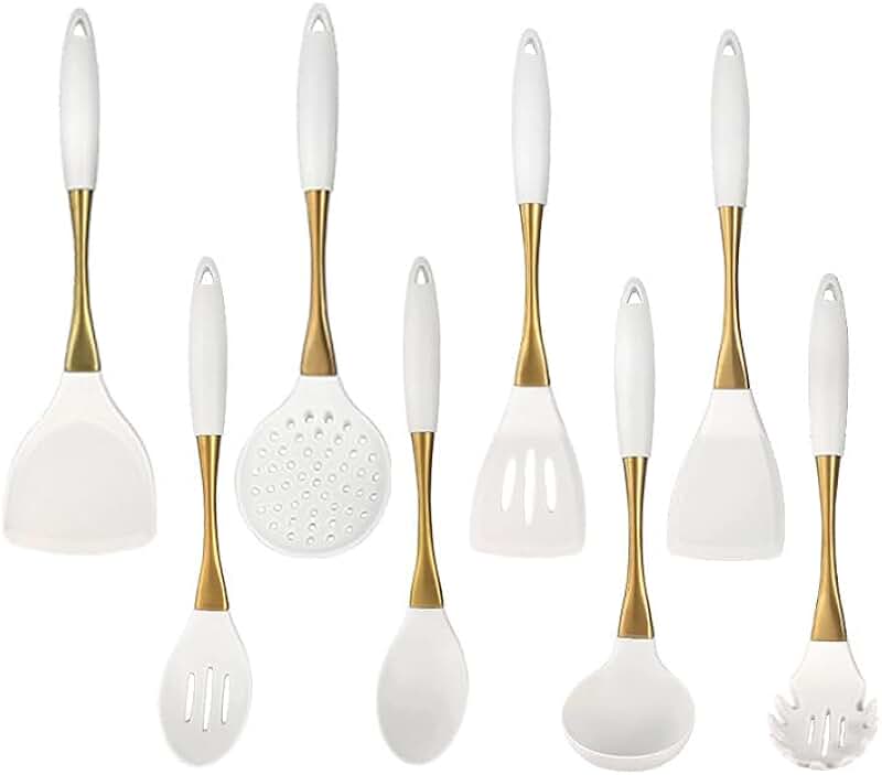 34-Piece Heat-Resistant Silicone Kitchen Utensil Set