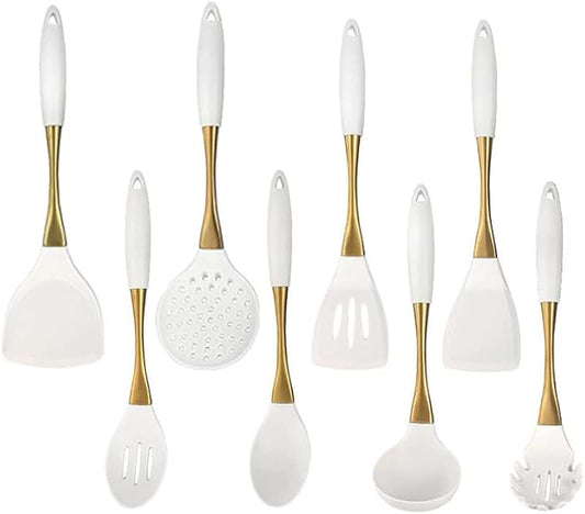 34-Piece Heat-Resistant Silicone Kitchen Utensil Set