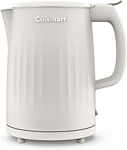 1-Liter Double Wall Electric Hot Water Kettle