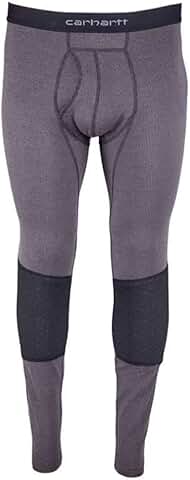 Men's Midweight Base Layer Pants with Padded Knees