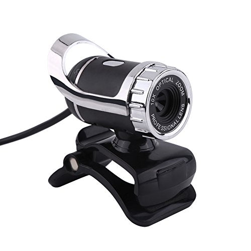 HD Pro Webcam USB 2.0 Clip-on Web Camera 360 Rotating Built-in Microphone for PC Widescreen Video Calling Desktop Laptop Webcam (#1)