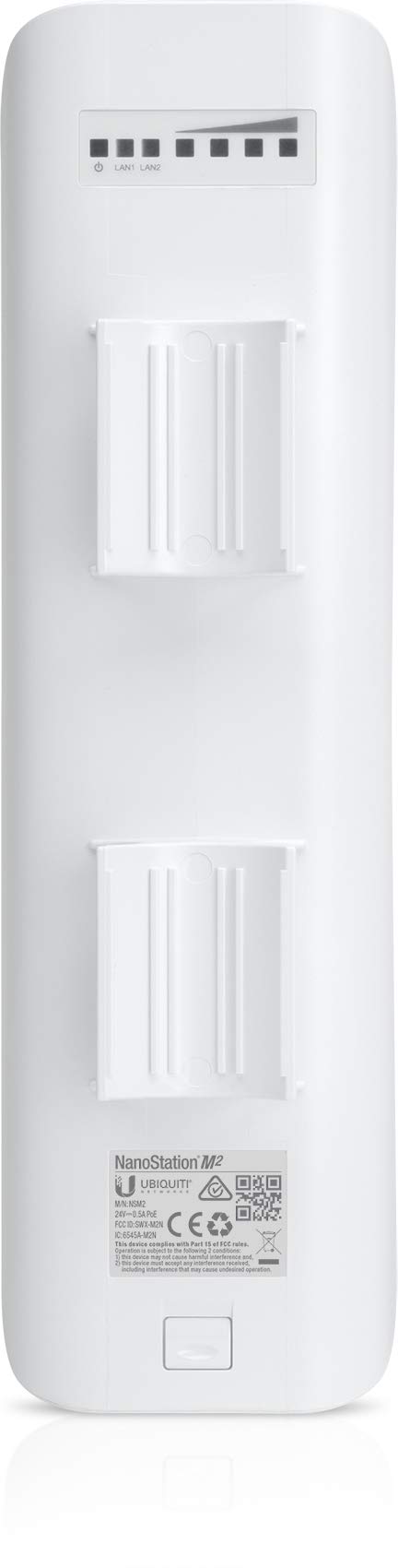 NanoStation M2 - Wireless Access Point - AirMax (NSM2US),White
