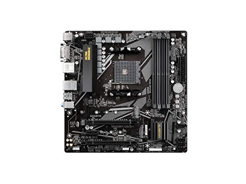 B550M DS3H (AM4 AMD/B550/Micro ATX/Dual M.2/SATA 6Gb/s/USB 3.2 Gen 1/PCIe 4.0/HMDI/DVI/DDR4/Motherboard)