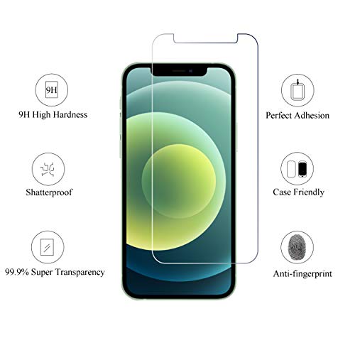 Glass Screen Protector Compatible for iPhone 11/iPhone XR, 6.1 Inch 3 Pack Tempered Glass
