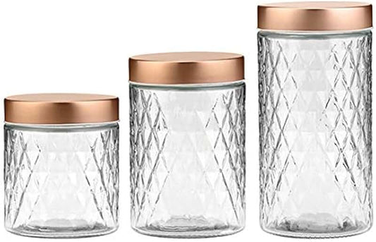 Three Mason Jar Qtip Holders and Soap Dispenser Set