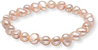 Handmade Women's Beaded Pearl Bracelet in Multiple Colors