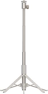 Light Gold Portable Stand with 360° Rotation and Dual Hold