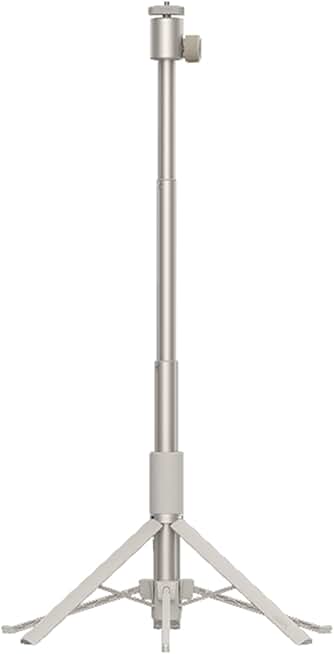 Light Gold Portable Stand with 360° Rotation and Dual Hold