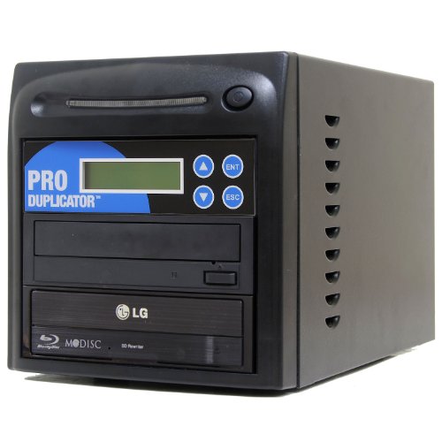 1 to 1 Blu-ray BD BDXL M-Disc CD DVD Duplicator - Standalone Copier Duplication Tower