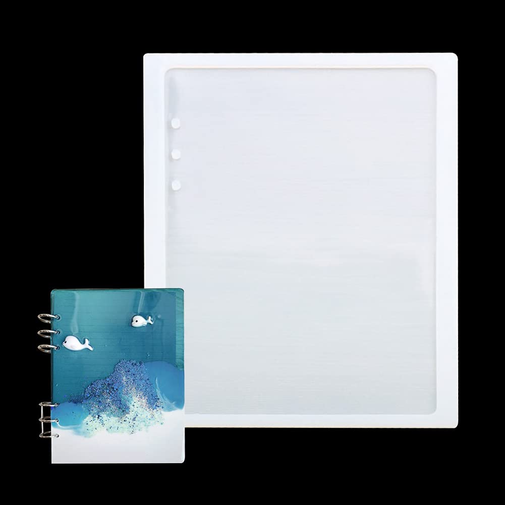 Resin Notebook Cover Mold Rectangle Silicone