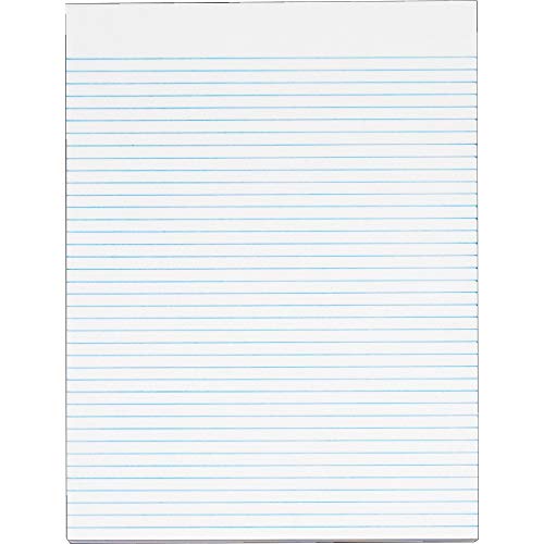 Legal Pad Writing Pads, 8.5" x 11", Narrow Rule, 50 Sheets, 12 Pack