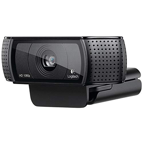 1080P high-Definition Webcam with Dual Microphones, C920 Webcam for Gaming Meetings, Portable or Desktop Webcam, USB Computer Camera, Free Drive Installation and Fast autofocus