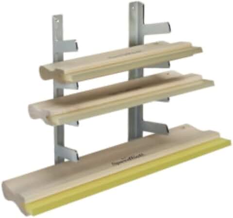 Screenprinting Squeegee Rack for Storage