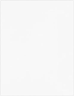 White 8.5 x 11 Cardstock, 50 Sheets
